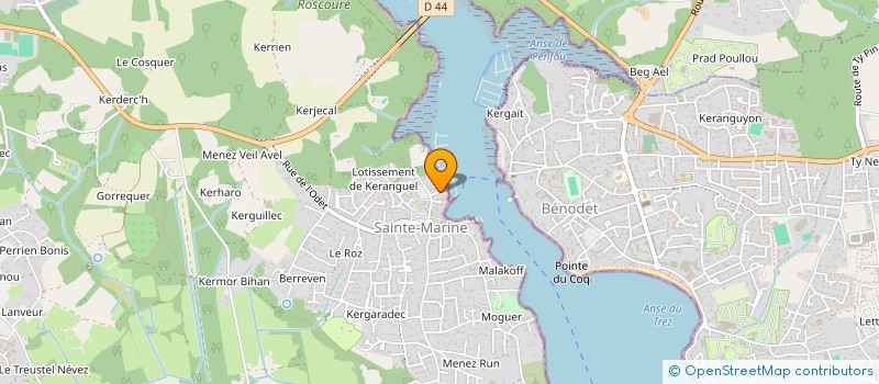 localisation de l'entreprise MADAME MELANIE QUEAU  COMBRIT