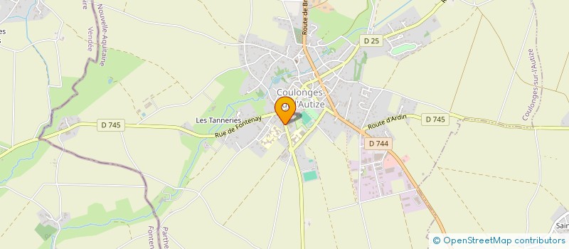 localisation de l'entreprise MADAME MELANIE RACAUD à VILLIERS-EN-PLAINE