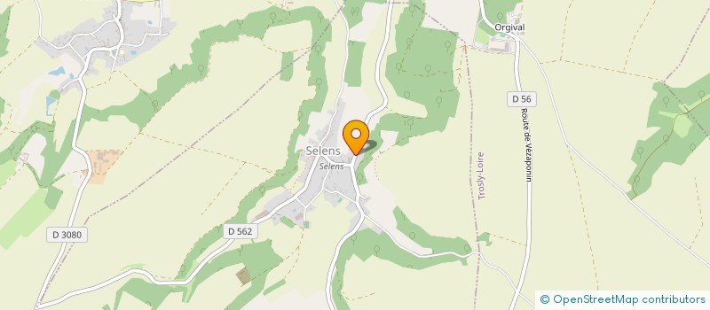 localisation de l'entreprise MADAME MELANIE RACINE  SELENS