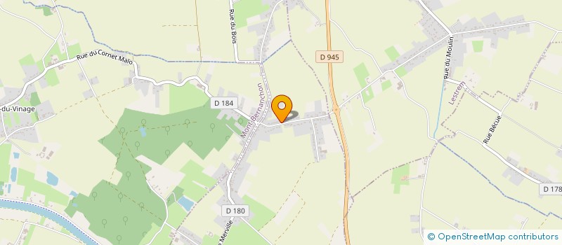 localisation de l'entreprise MADAME MELANIE RAECKELBOOM  HINGES