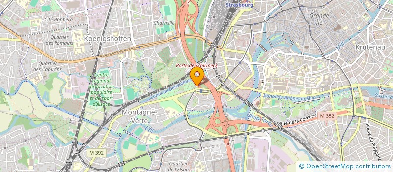 localisation de l'entreprise MADAME MELANIE RAGGI à STRASBOURG
