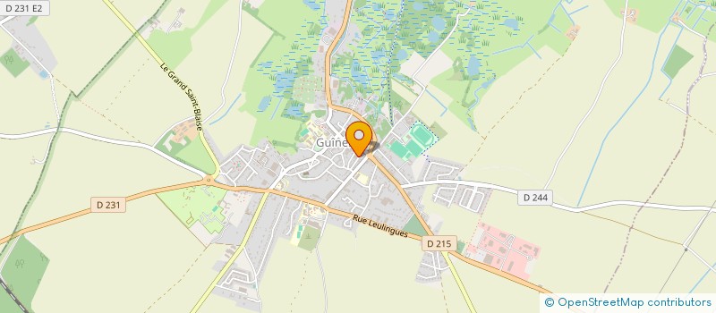 localisation de l'entreprise MADAME MELANIE RAMBOUR  GUINES