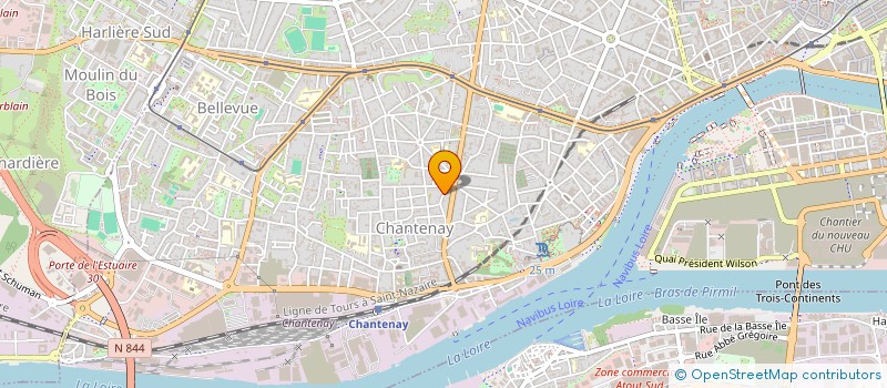 localisation de l'entreprise MADAME MELANIE RAULIN à NANTES