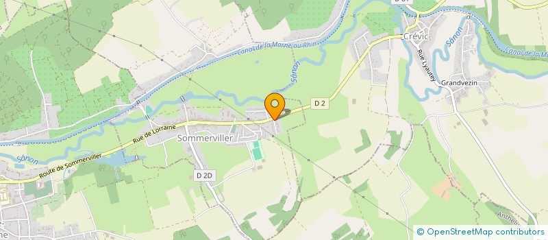 localisation de l'entreprise MADAME MELANIE RECEVEUR  SOMMERVILLER