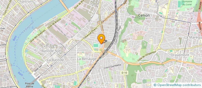 localisation de l'entreprise MADAME MELANIE REFFO à BORDEAUX