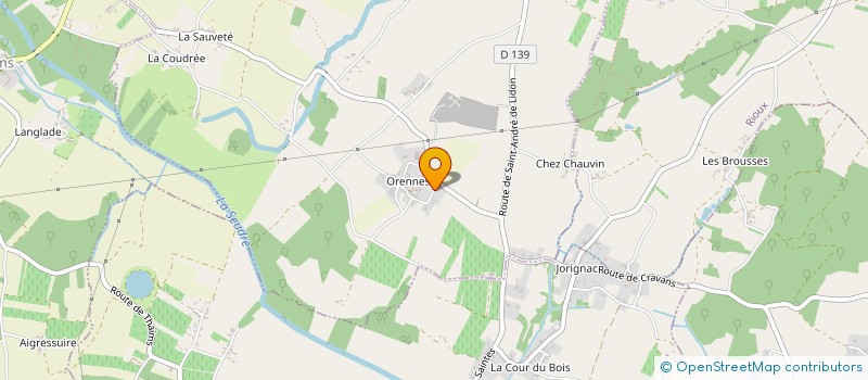 localisation de l'entreprise MADAME MELANIE REINHARD  MONTPELLIER-DE-MEDILLAN