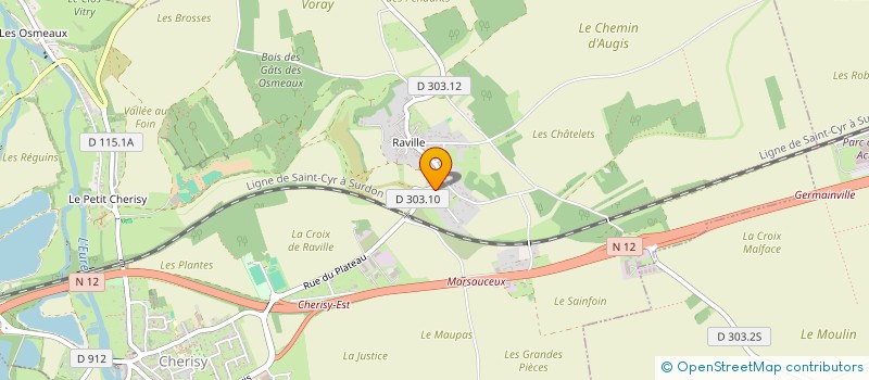 localisation de l'entreprise MADAME MELANIE RENAULT à CHERISY
