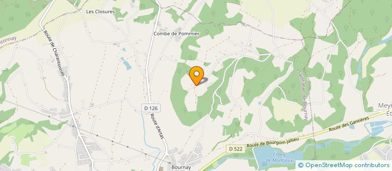 localisation de l'entreprise MADAME MELANIE RENOY à SAINT-JEAN-DE-BOURNAY
