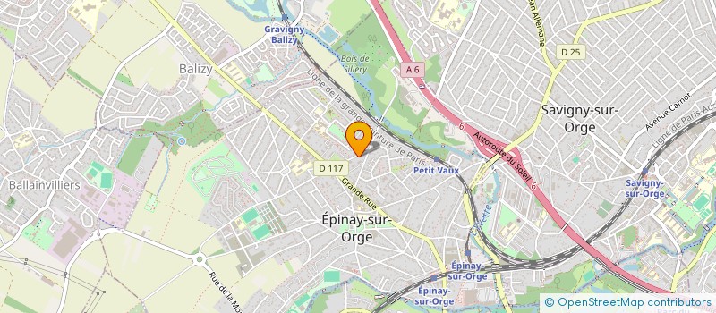 localisation de l'entreprise MADAME MELANIE REY à EPINAY-SUR-ORGE
