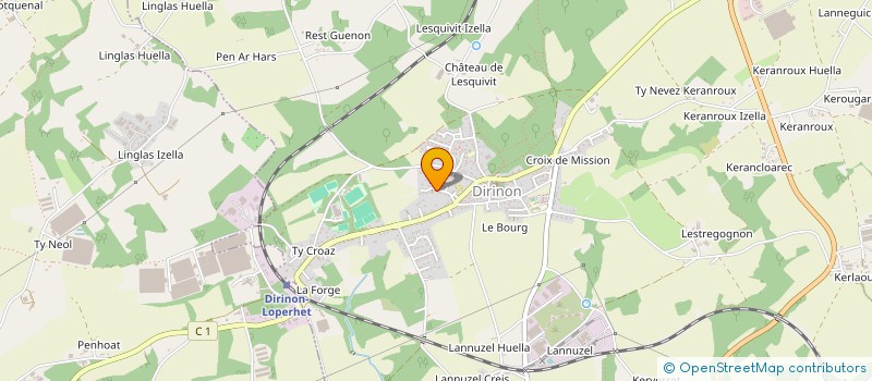 localisation de l'entreprise MADAME MELANIE RICHARD  DIRINON