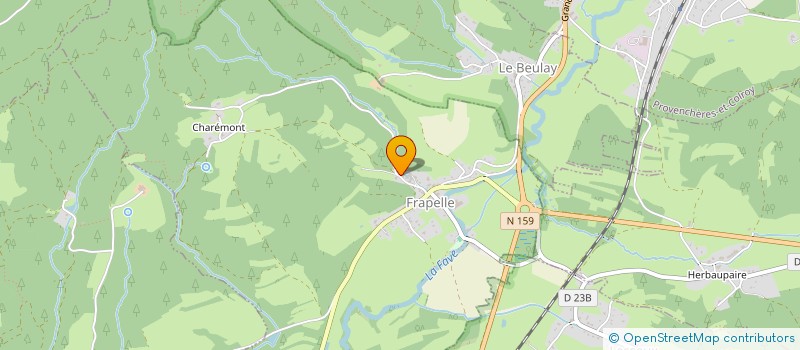 localisation de l'entreprise MADAME MELANIE RICHERT  FRAPELLE