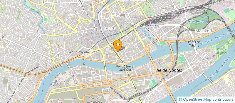 localisation de l'entreprise MADAME MELANIE RICOLLEAU  NANTES
