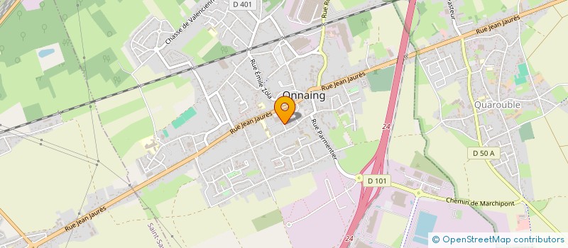 localisation de l'entreprise MADAME MELANIE RIDOUX  ONNAING