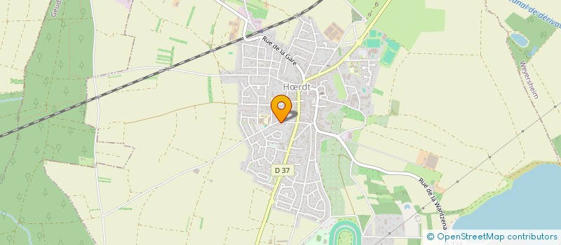 localisation de l'entreprise MADAME MELANIE RIEDINGER  HRDT