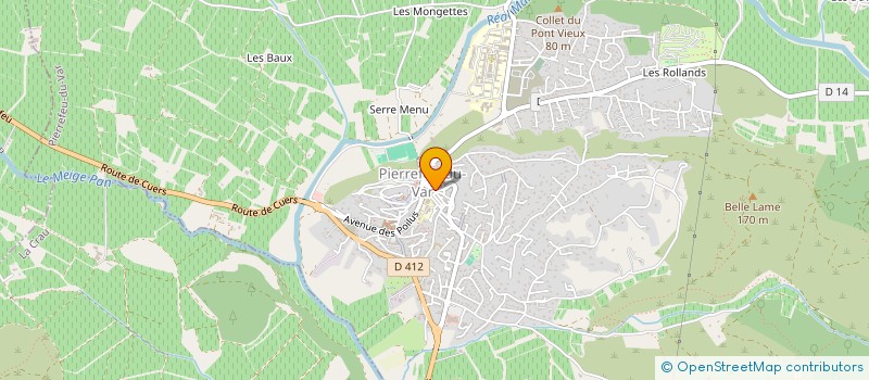 localisation de l'entreprise MADAME MELANIE ROBERT  TOULON