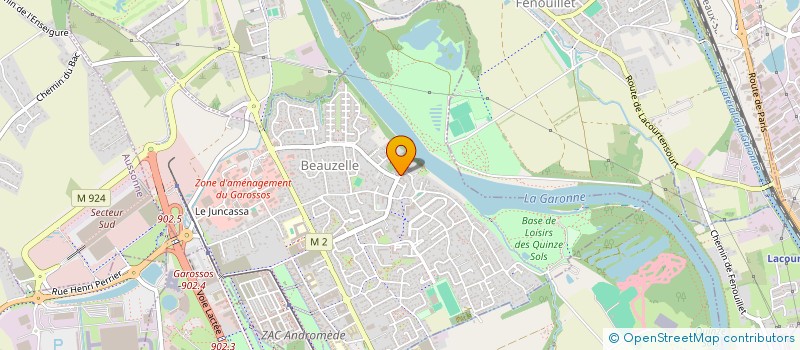 localisation de l'entreprise MADAME MELANIE ROCAYRIES  DAUX