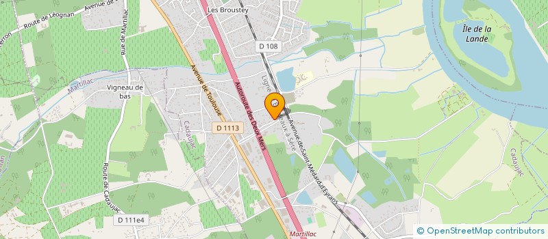 localisation de l'entreprise MADAME MELANIE RODE  CADAUJAC