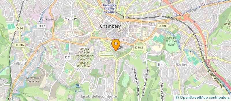 localisation de l'entreprise MADAME MELANIE ROUANET  VIVIERS-DU-LAC