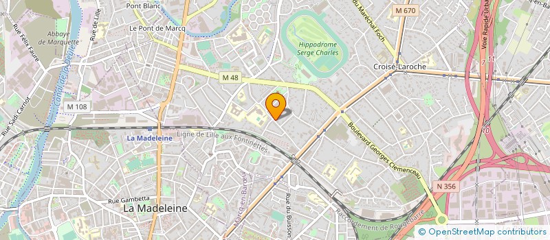 localisation de l'entreprise MADAME MELANIE ROUAYRE  MARCQ-EN-BARUL