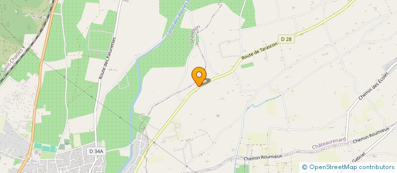 localisation de l'entreprise MADAME MELANIE ROUSSIERE  CHATEAURENARD