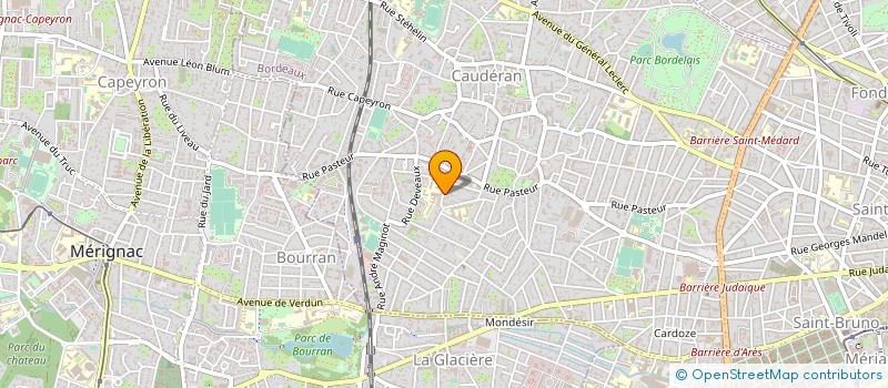 localisation de l'entreprise MADAME MELANIE SAADA à BORDEAUX