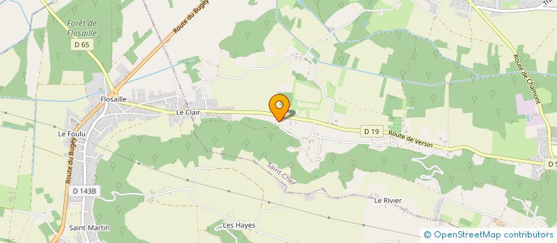 localisation de l'entreprise MADAME MELANIE SAFAR  SAINT-CHEF