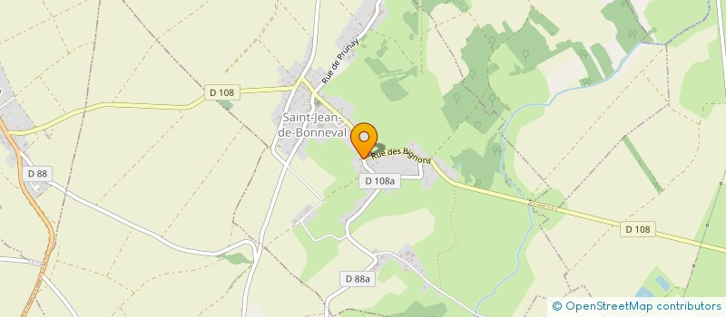 localisation de l'entreprise MADAME MELANIE SALELLES  SAINT-JEAN-DE-BONNEVAL