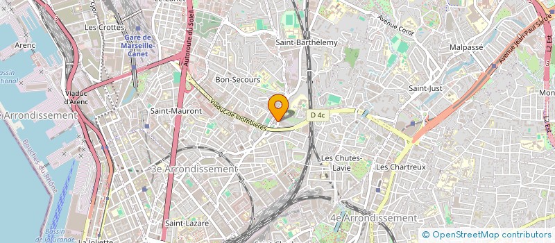 localisation de l'entreprise MADAME MELANIE SALICON à MARSEILLE