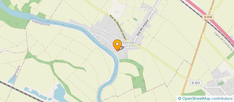 localisation de l'entreprise MADAME MELANIE SANITAS  SERBONNES