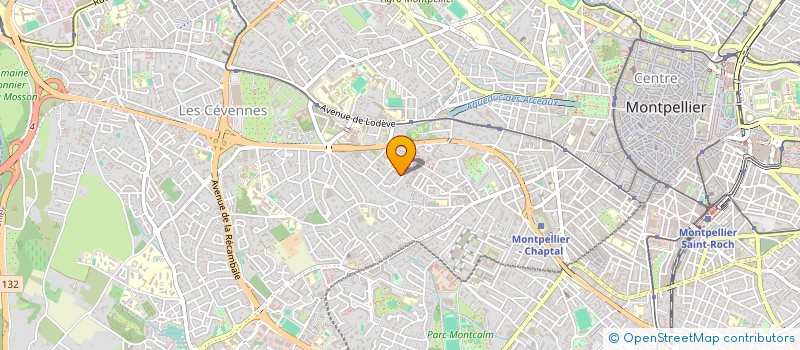 localisation de l'entreprise MADAME MELANIE SARNIGUET à MONTPELLIER