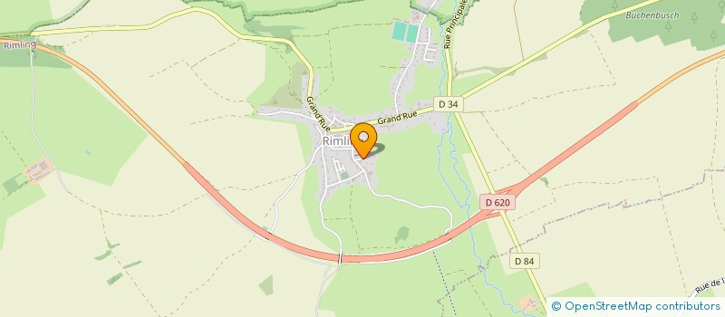 localisation de l'entreprise MADAME MELANIE SCHMITT  RIMLING