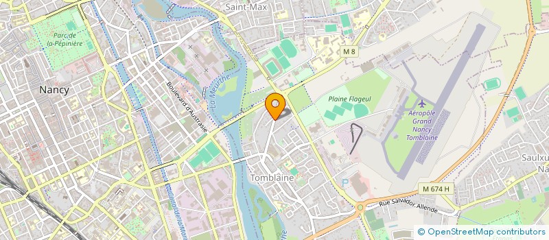 localisation de l'entreprise MADAME MELANIE SCHRODER  TOMBLAINE