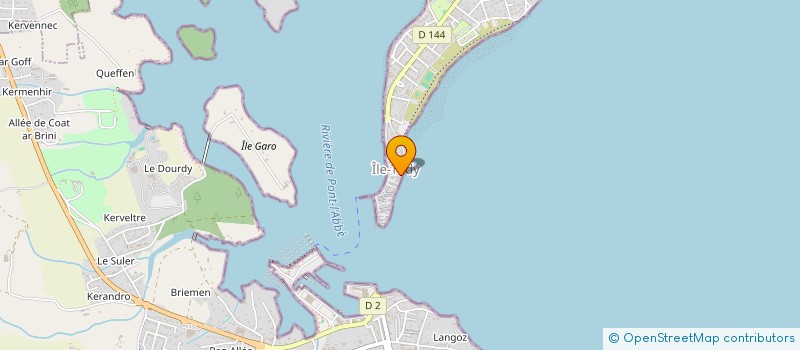 localisation de l'entreprise MADAME MELANIE SEIGNEUR  ILE-TUDY