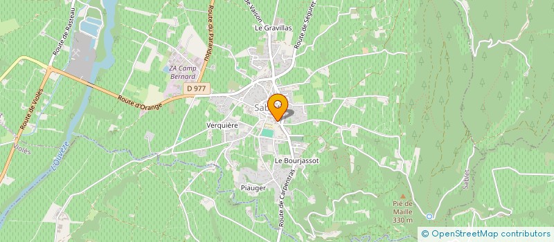 localisation de l'entreprise MADAME MELANIE SEISSON  SABLET