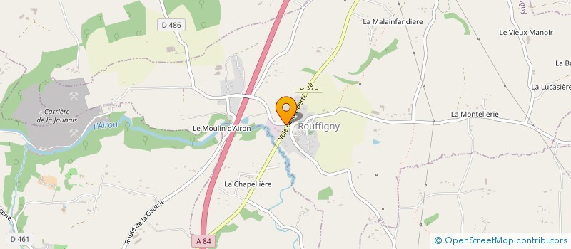 localisation de l'entreprise MADAME MELANIE SEMENT  VILLEDIEU-LES-POELES-ROUFFIGNY