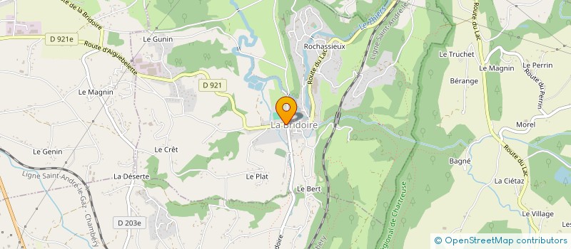 localisation de l'entreprise MADAME MELANIE SERPENTINI  LA BRIDOIRE