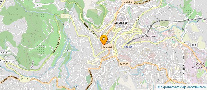 localisation de l'entreprise MADAME MELANIE SEURET  GRASSE