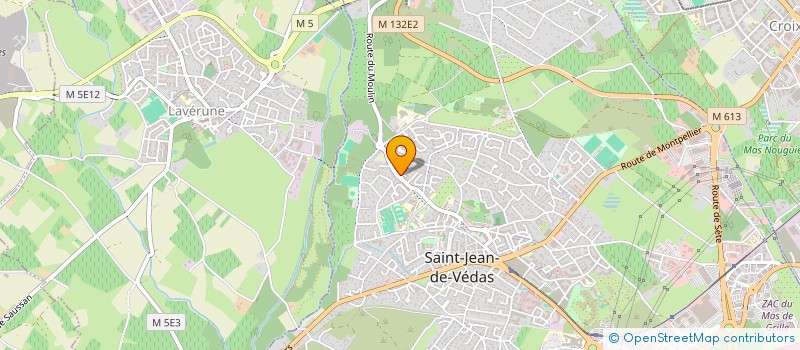 localisation de l'entreprise MADAME MELANIE SIFFERT à SAINT-JEAN-DE-VEDAS