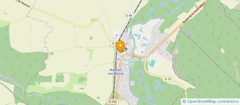 localisation de l'entreprise MADAME MELANIE SIMON  MAREUIL-SUR-OURCQ