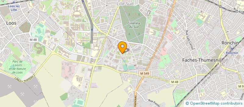 localisation de l'entreprise MADAME MELANIE SMITS à LILLE