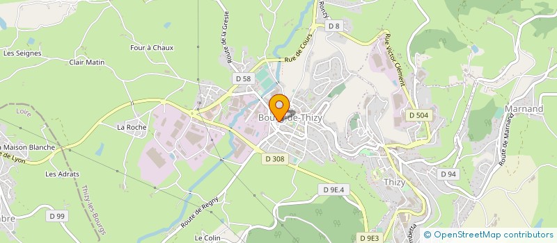 localisation de l'entreprise MADAME MELANIE SOCHACKI  THIZY-LES-BOURGS