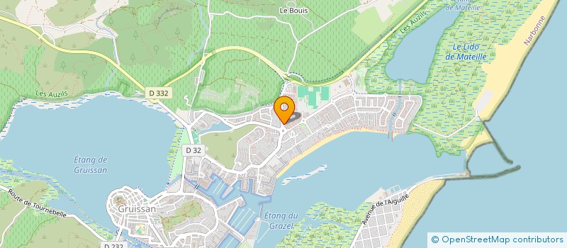 localisation de l'entreprise MADAME MELANIE SOLER  GRUISSAN