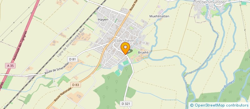 localisation de l'entreprise MADAME MELANIE SOUMANN  EBERSHEIM