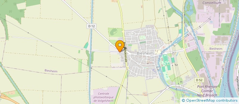 localisation de l'entreprise MADAME MELANIE SPINDLER  BERGHEIM