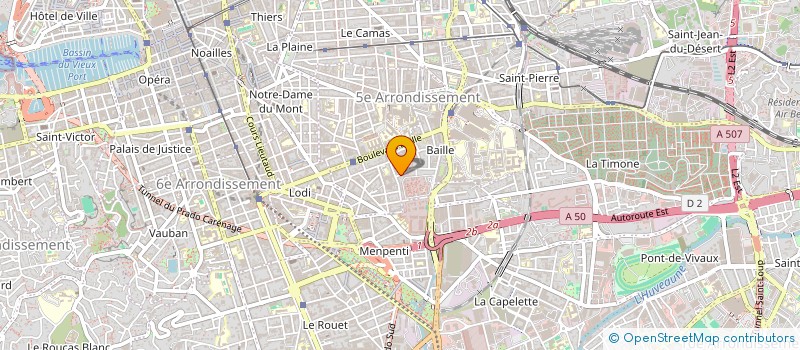 localisation de l'entreprise MADAME MELANIE SPINOSA à MARSEILLE