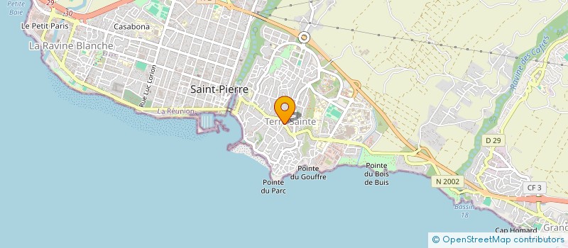localisation de l'entreprise MADAME MELANIE SQUEDIN à SAINT-PIERRE