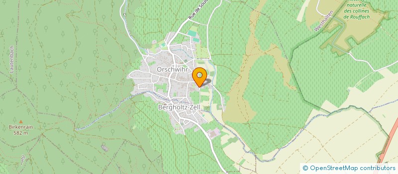 localisation de l'entreprise MADAME MELANIE STAENDER  ORSCHWIHR