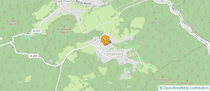 localisation de l'entreprise MADAME MELANIE STEHLY  LICHTENBERG