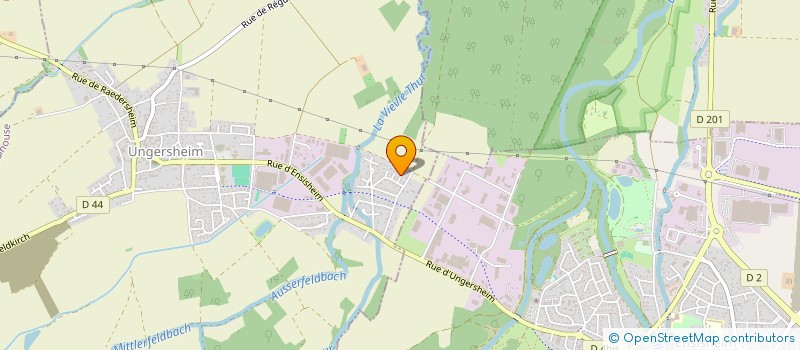 localisation de l'entreprise MADAME MELANIE STEMPFLIN  UNGERSHEIM