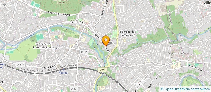 localisation de l'entreprise MADAME MELANIE STEPHANIE CE GAUDIN  YERRES